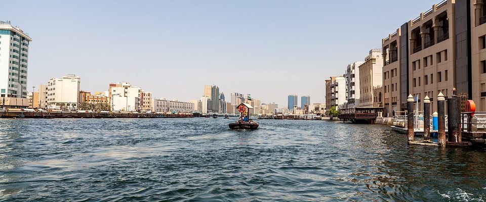 plovoucí vily v Dubaji
